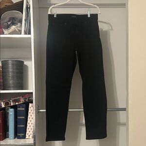 Lucky Brand Black Straight Leg Jeans